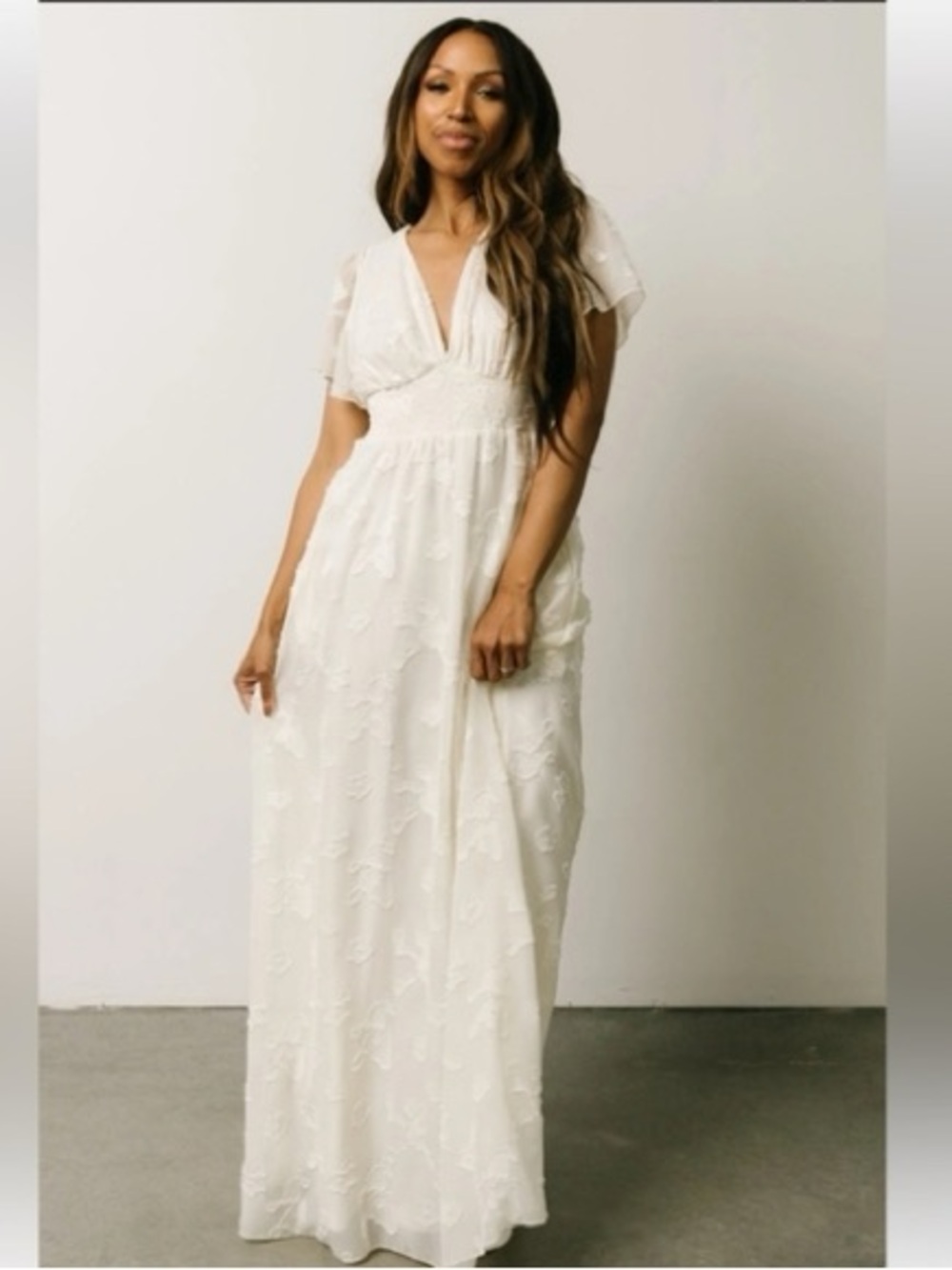 NWT Baltic Born Evelyn maxi floral dress 1X